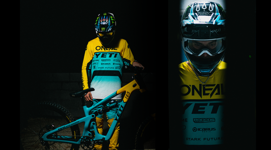 adolf silva outfit from ONEAL at redbull hardline 2025