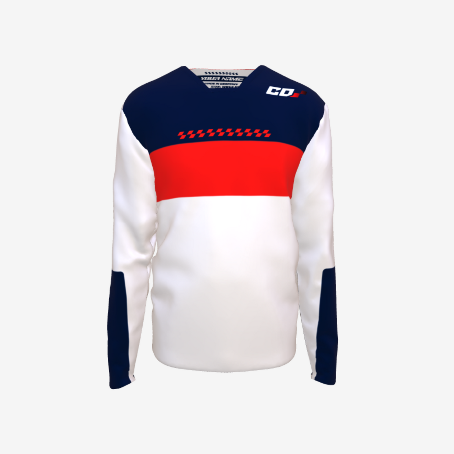 motocross jersey with rider name and number